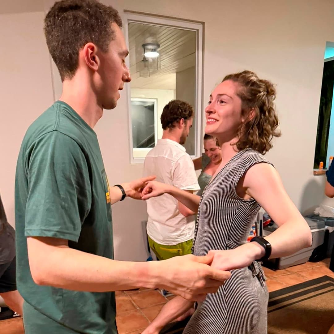 Indoor Salsa  Dance Class in San Juan